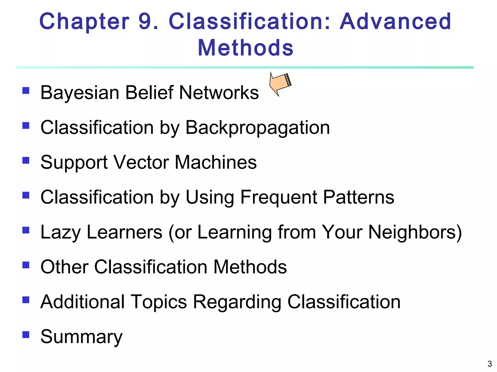 Chapter 09 classification advanced | PPT