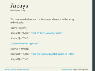 Chapter 09 _ PHP Arrays and Superglobals.ppt