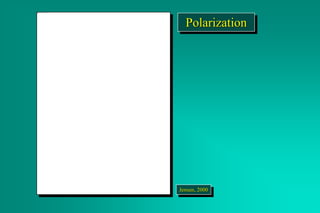 Polarization
Jensen, 2000
 