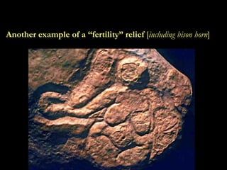 Another example of a “fertility” relief  [ including bison horn ] 