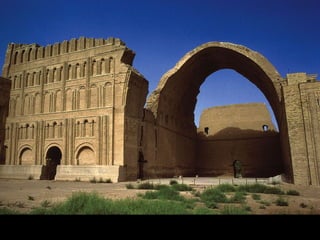 Figure 2-27  Palace of Shapur I, Ctesiphon, Iraq, ca. 250 CE.  