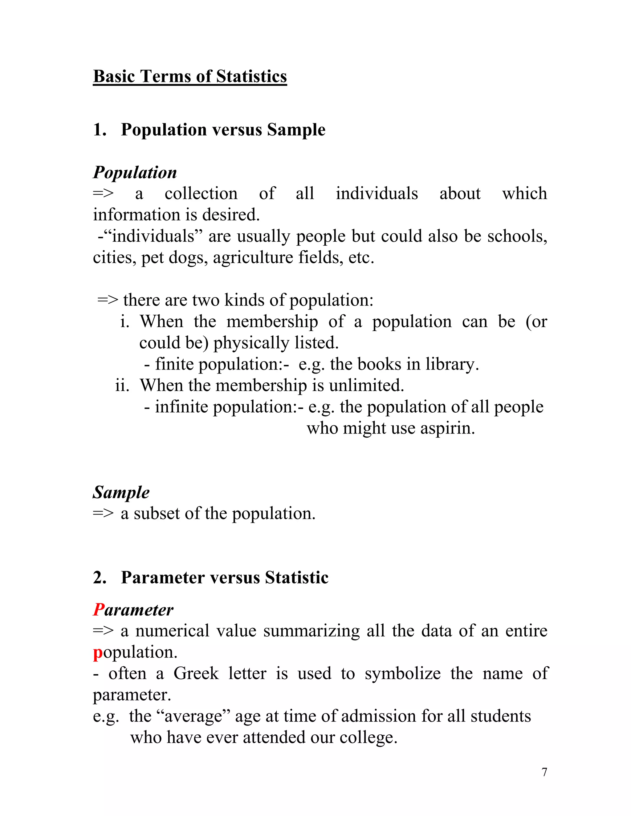 Statistik Chapter 1