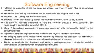 Software Intangible Chapter 1 1 - intro ppt | PPTX