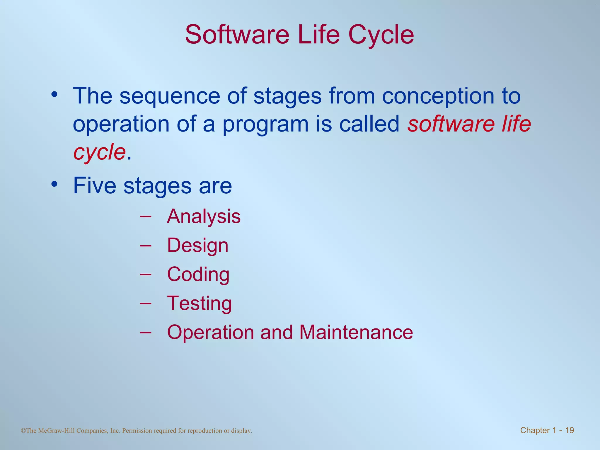 Chapter1 - Introduction to Object-Oriented Programming and Software ...