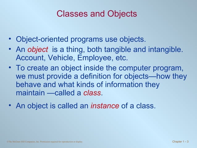 Chapter1 - Introduction to Object-Oriented Programming and Software ...