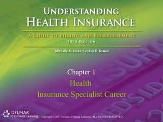 Health  Insurance Specialist Career Chapter 1 