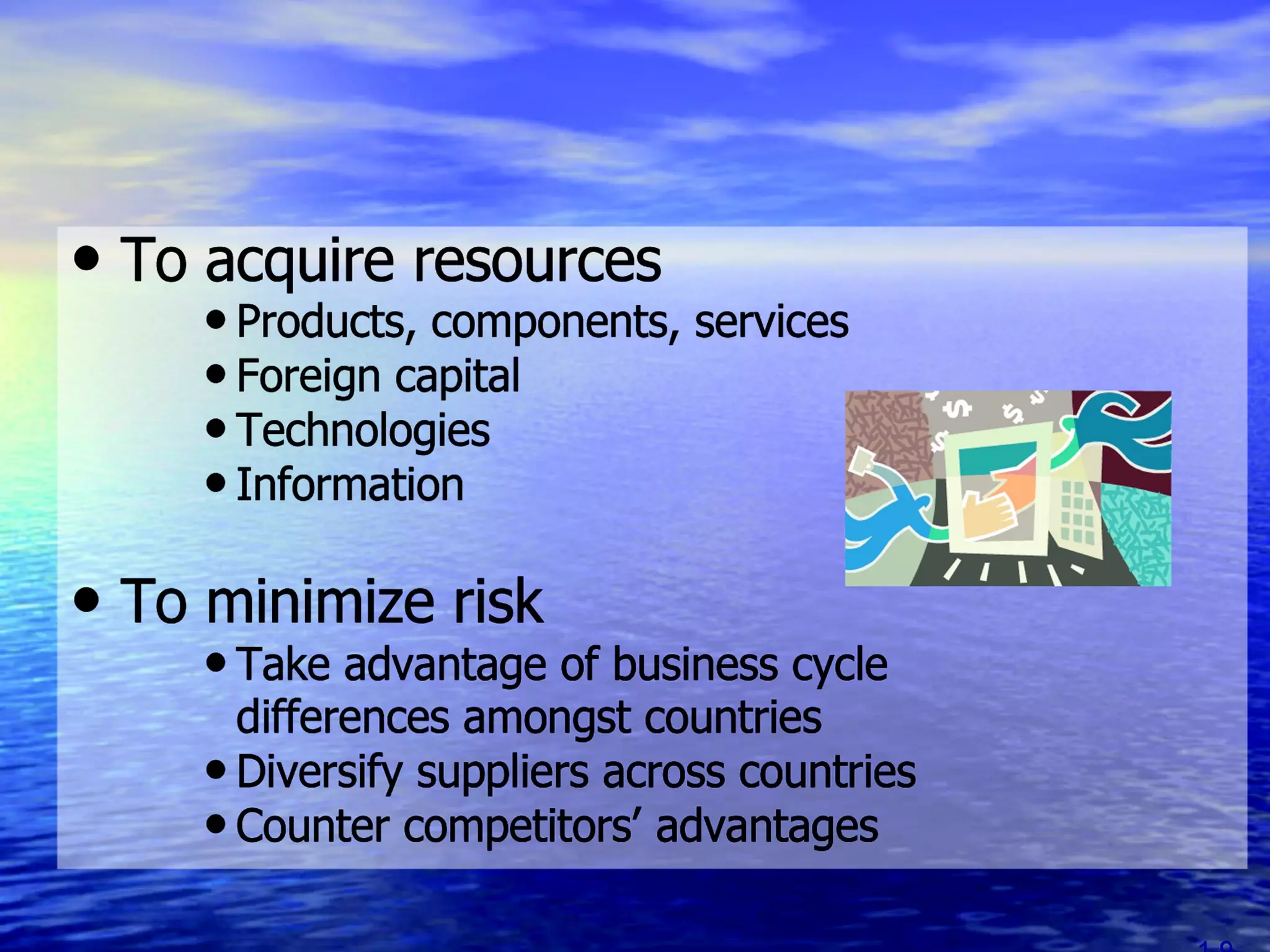 Chapter 1 (Introduction to International Business and its global linkages)