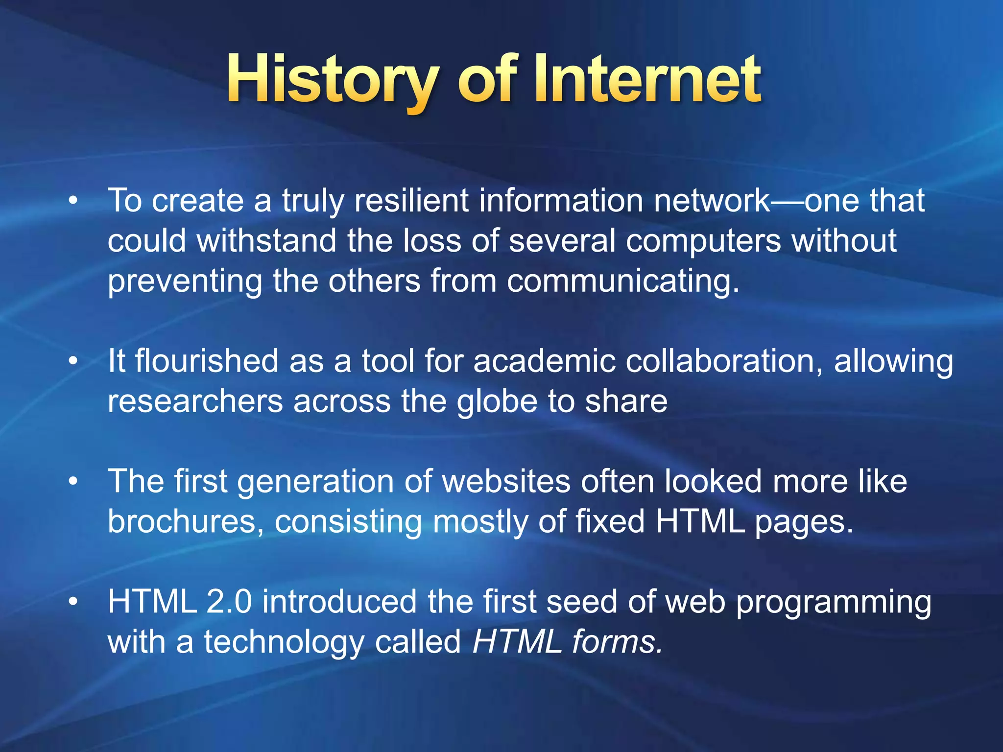 Server Side programming