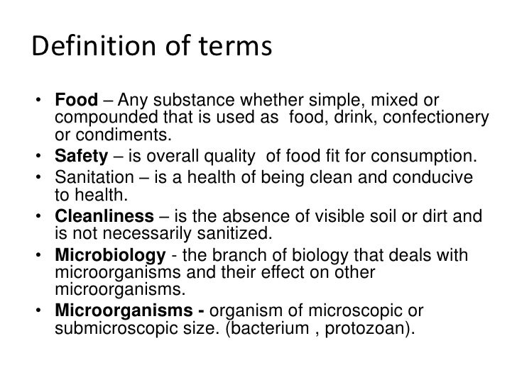 definition and term definition and term