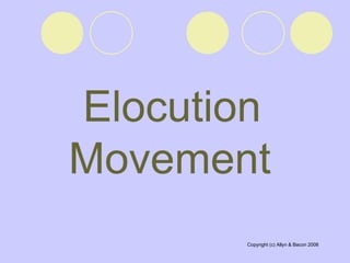 Elocution Movement   