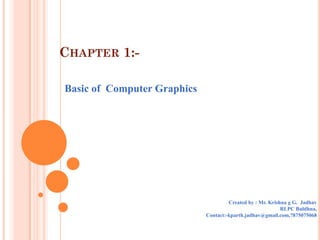 Chapter 1 | PPT