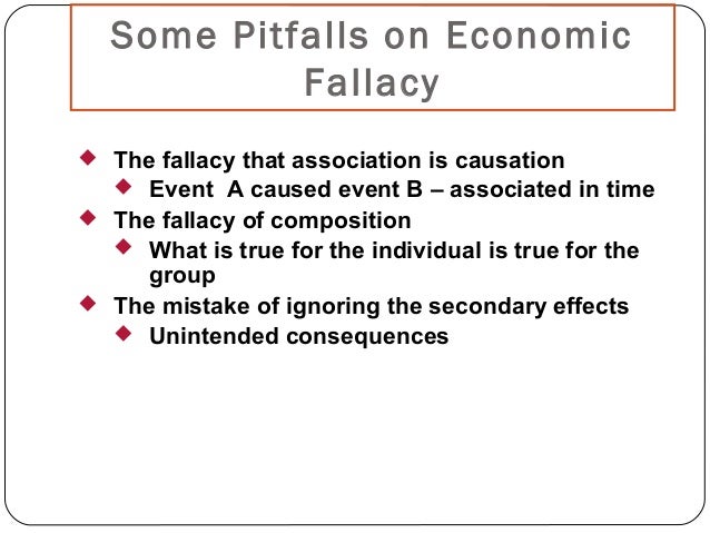 what is the association causation fallacy