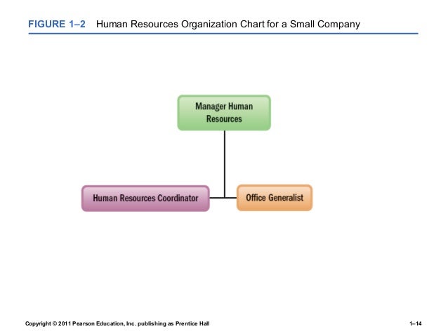 Pearson Organizational Chart