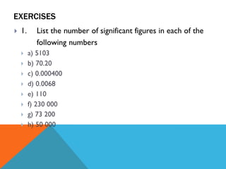 Chapter 1 : SIGNIFICANT FIGURES AND STANDARD FORM | PPTX