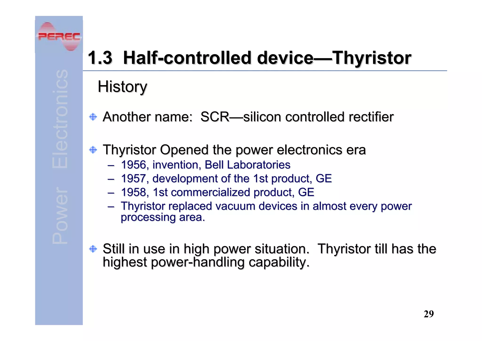 POWER ELECTRONIC DEVICES | PDF