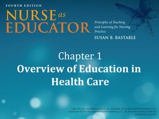 Chapter 1
Overview of Education in
Health Care

 