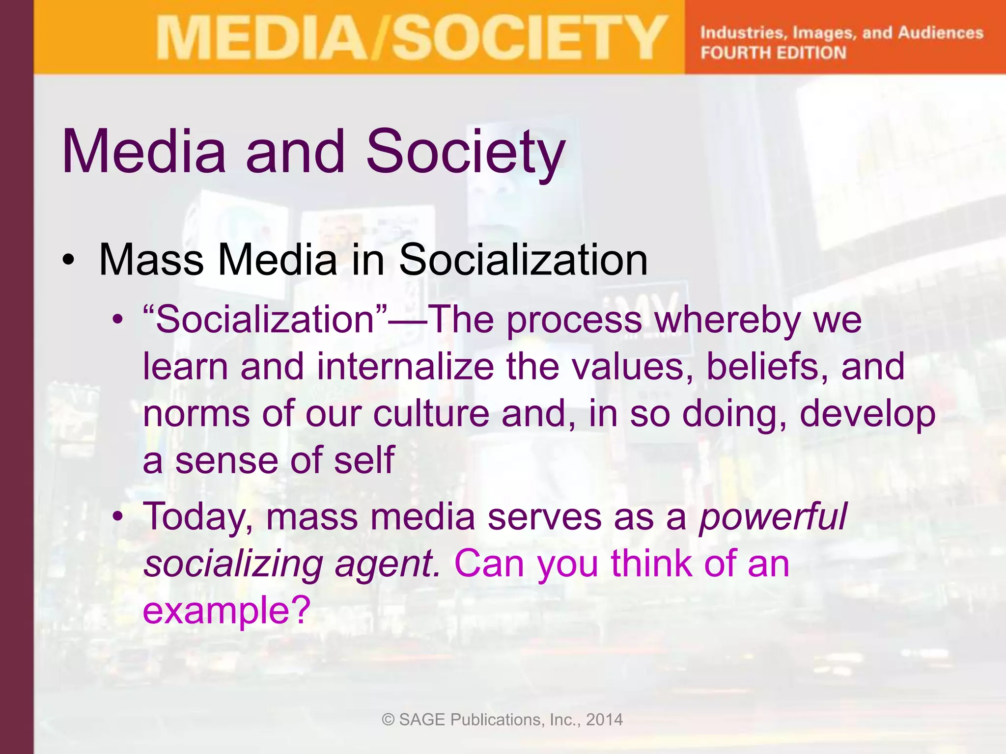 Chapter 1 Mass Media Ppt