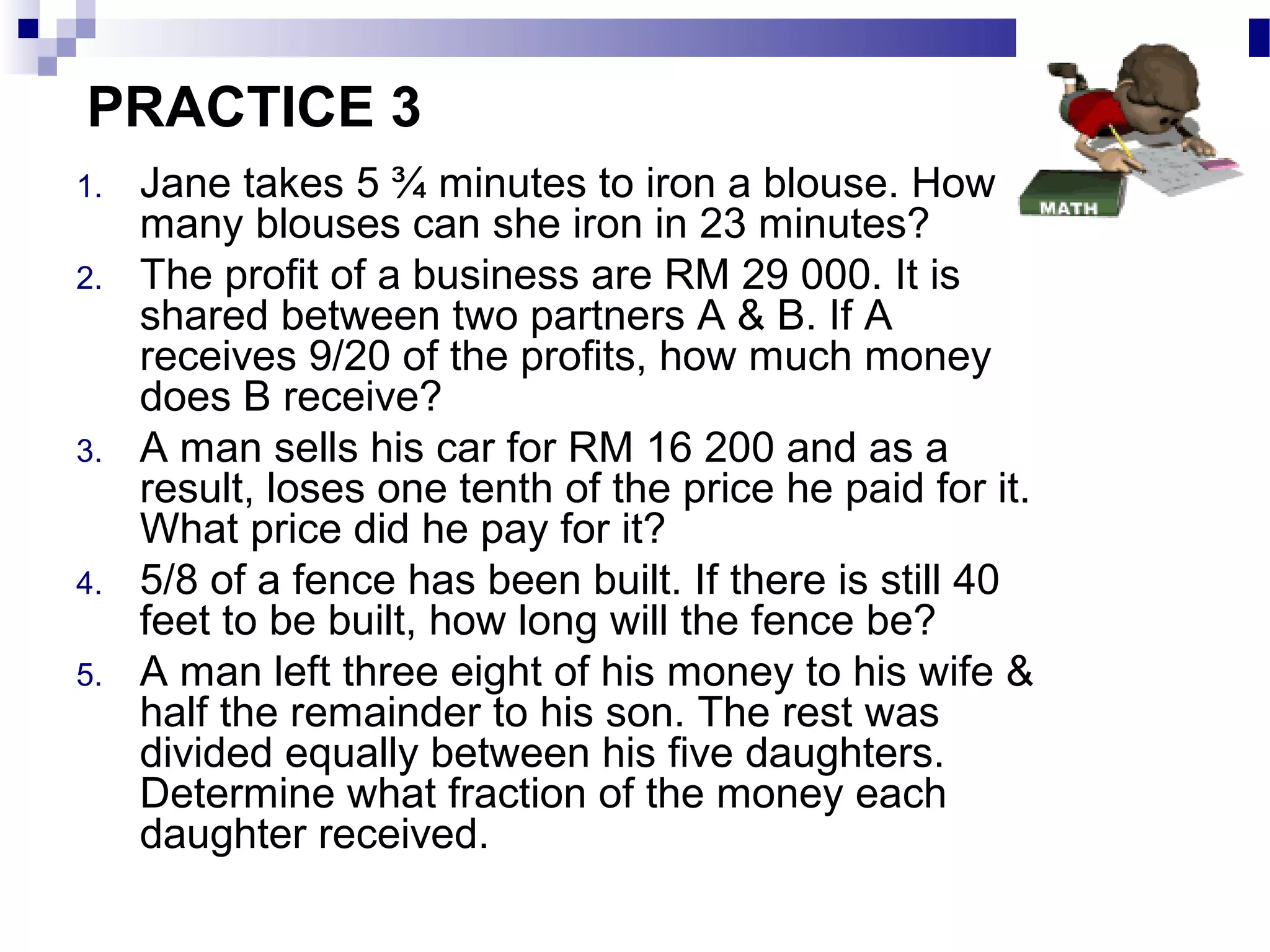 Business Math Chapter 1 | PPT