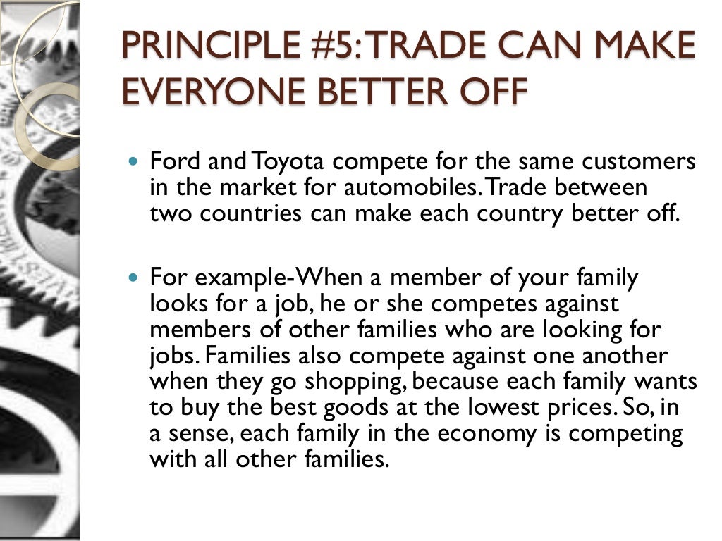 Ten principles of economics basics of economics economics