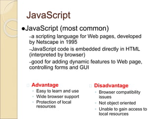 introduction to web application development | PPT