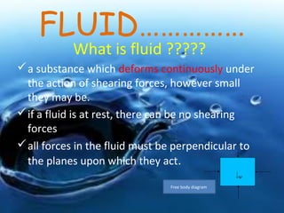 Chapter 1-Introduction fluids Mechanics | PPT
