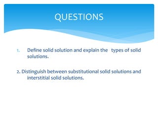 Chapter 1: Material Structure and Binary Alloy System | PDF