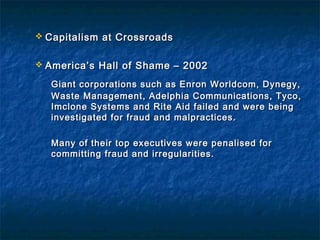Imclone Chapter 1 corporate goverance | PPT