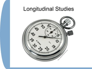 Longitudinal Studies
 