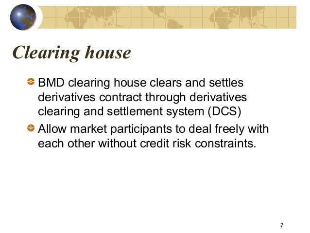 Stock options clearing house
