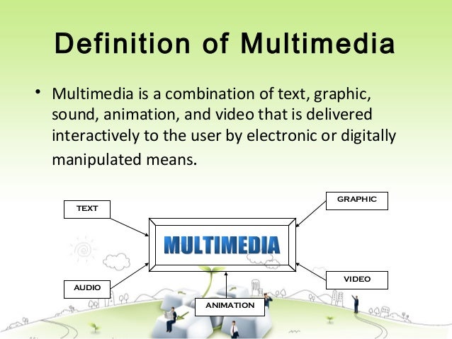 define multimedia presentation