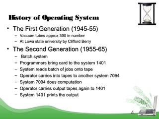 operating system | PPT