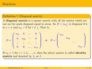 Matrices and determinants | PDF