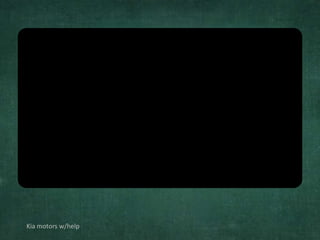 Kia motors w/help
 