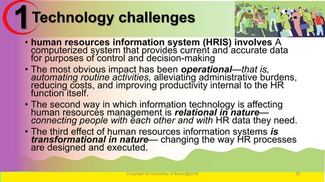 Chapter 1 challenges of human resource management | PPTX