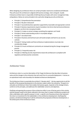 Enterprise Security Architecture, InfoSec Management Guide | PDF