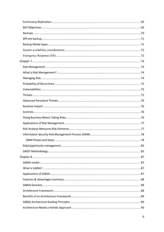 Enterprise Security Architecture, InfoSec Management Guide | PDF