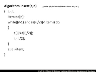 Design and analysis of Algorithm By Dr. B. J. Mohite | PPT