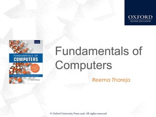 Chapter1 fundamentals of computers by reema thareja | PDF