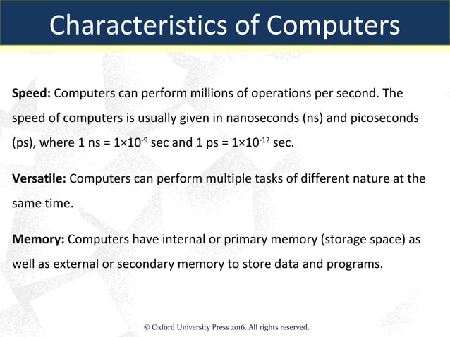 Chapter1 fundamentals of computers by reema thareja | PDF | Desktops ...
