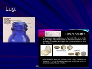 Lug:
CSP TRG AIDS - AUG 2008 39
 