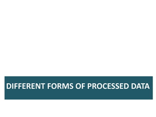 Data processing cycle , stages of data processing cycle. | PPTX