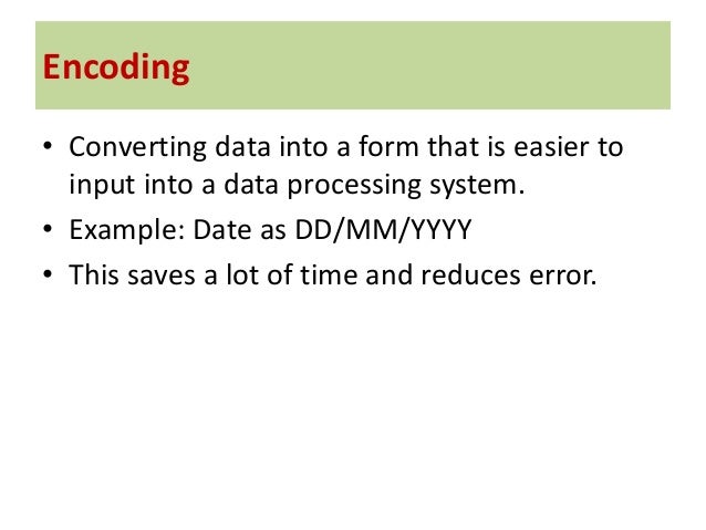 Data processing cycle , stages of data processing cycle.