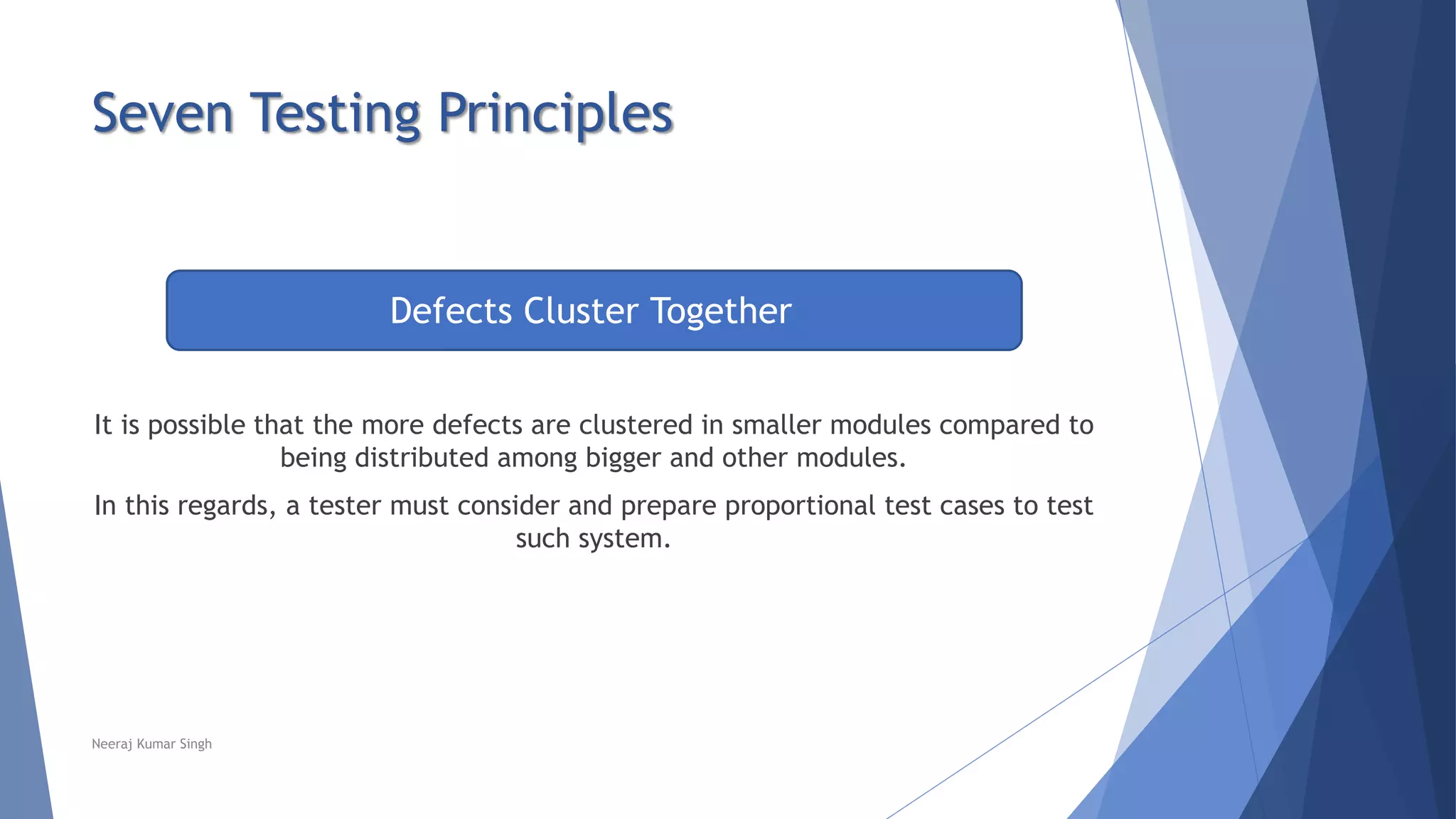 Chapter 1 - Fundamentals of Testing | PPTX