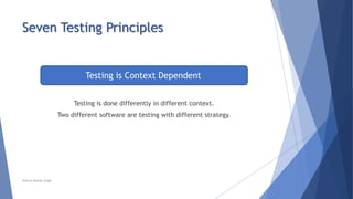 Chapter 1 - Fundamentals of Testing | PPTX