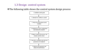 Chapter 1 introduction to control system | PPTX
