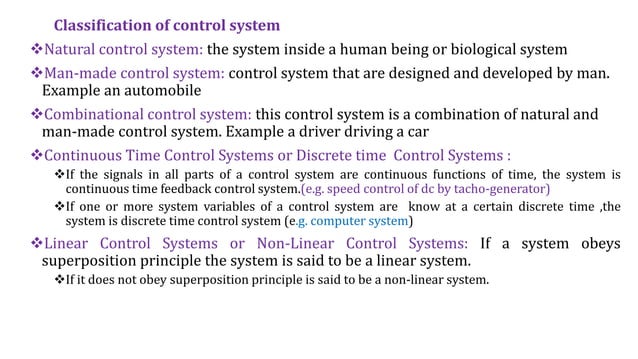 Chapter 1 introduction to control system | PPTX