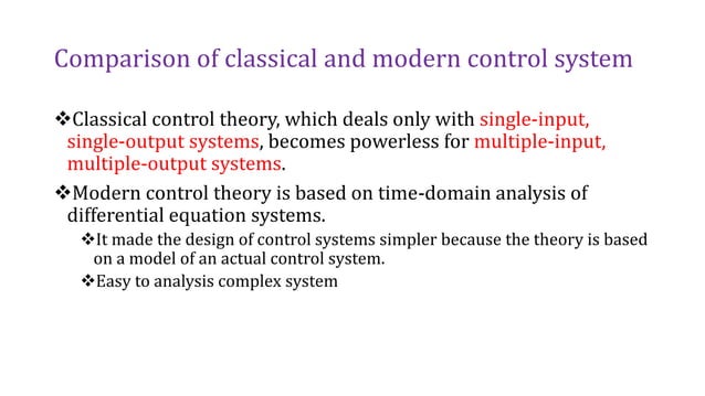 Chapter 1 introduction to control system