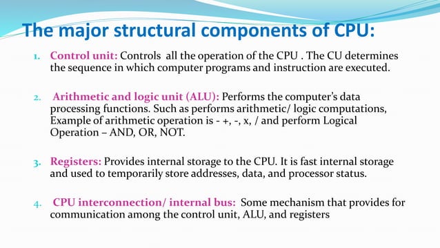 Computer System Architecture | PPT