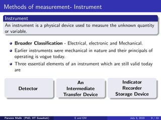 Methods Instrument Example Chapter1 | PDF