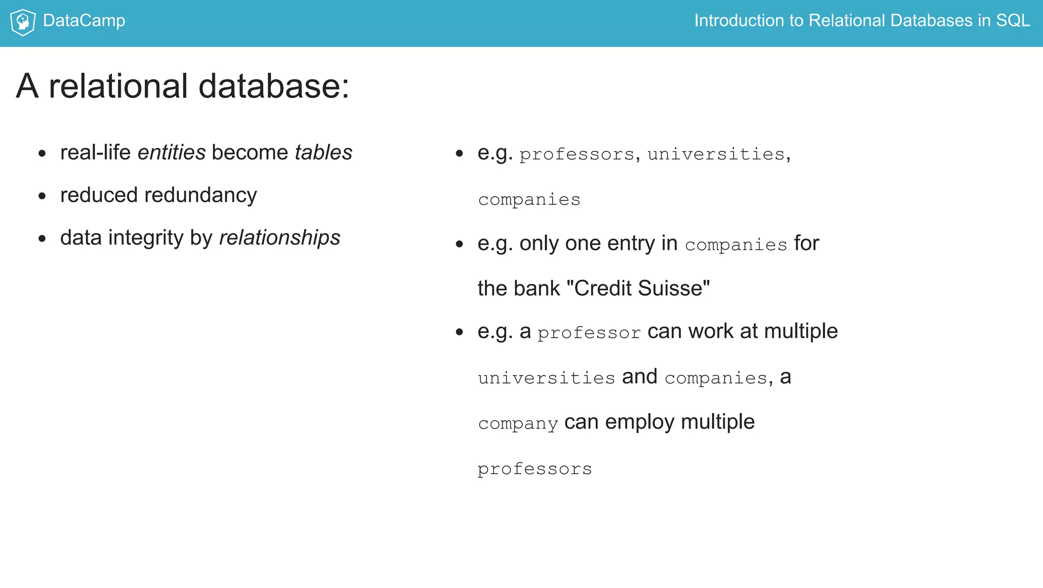 relational database | PPT